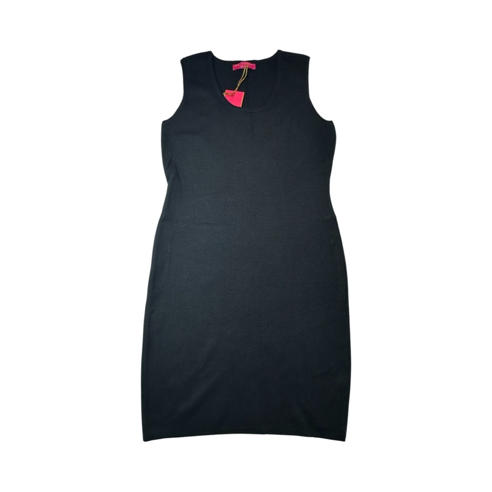 Simple BLACK BODY CON DRESS